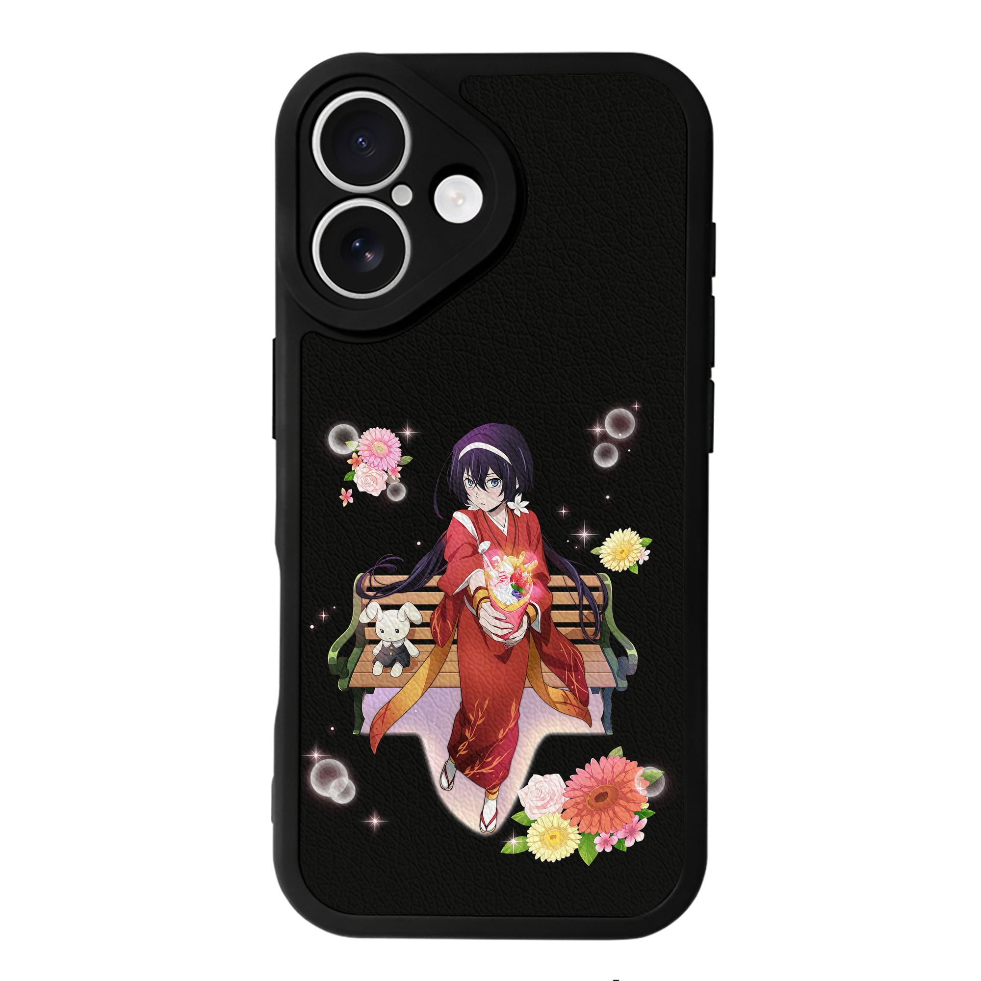 （画像用） 文豪ストレイドッグス Bungo Stray Dogs 【iPhone 16シリーズ対応】シリコンスマホケース（レザー調） 材質：シリコン